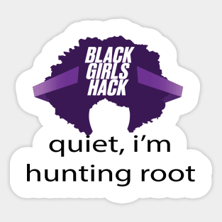 bgh hunting root Sticker